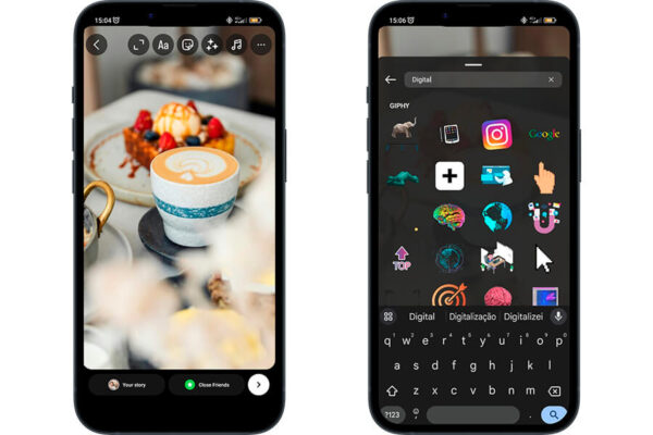 Biblioteca de Stickers para Story no Instagram