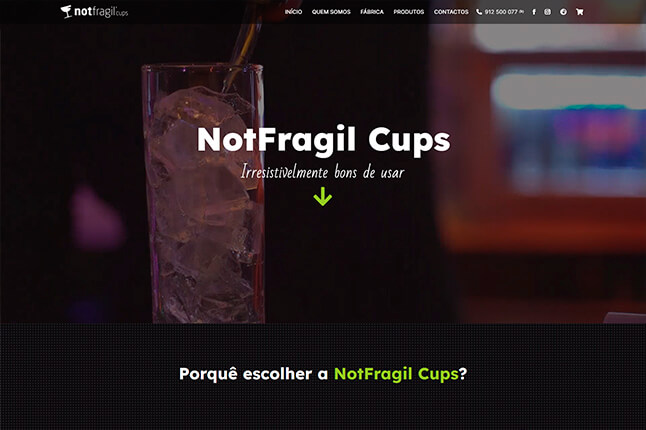 portefolio notfragilcups